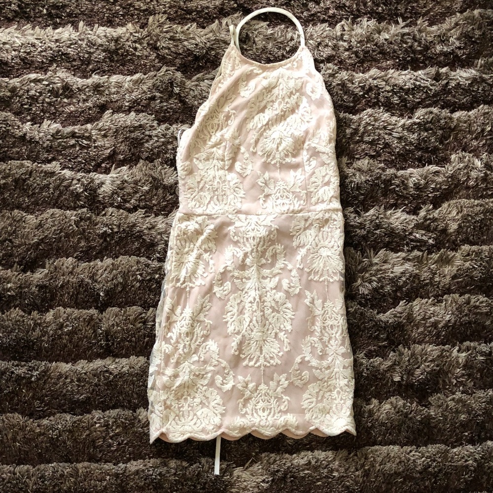 Dress with tag